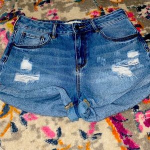 Bullhead denim shorts